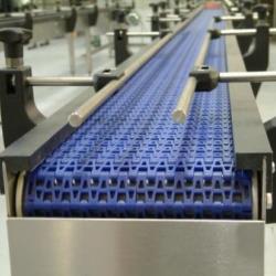 Modular Belt Conveyor with Rails