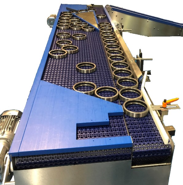 Accumulation Conveyor to sort products