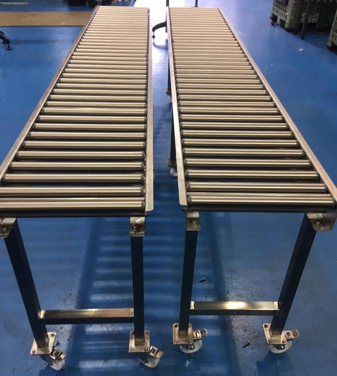 Mobile Gravity Roller Conveyors
