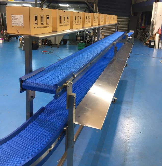 Automated Packing Line with Pick and Pack Table
