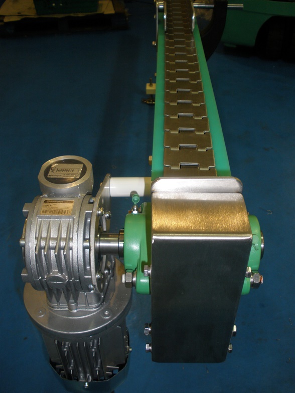 Narrow Slat Chain Conveyor